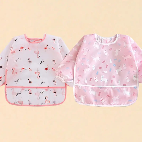 Pack de 2 Bavoirs Imperméable 6-24 Mois