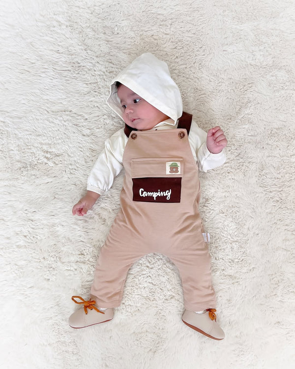 Ensembles 2 Piéces Coton Salopette 6 à 24 Mois