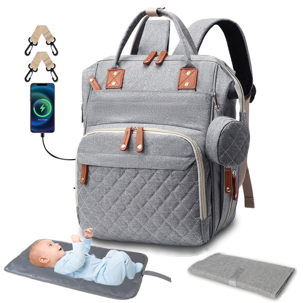 Grand Sacs avec matelas à langer multifonctionnel imperméable