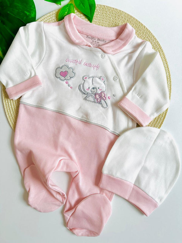Grenouillère 2 Pièces Naissance 0-3 Mois
