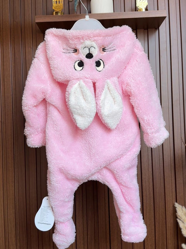 Grenouillère bébé Polaire chaude de 3 à 9 Mois