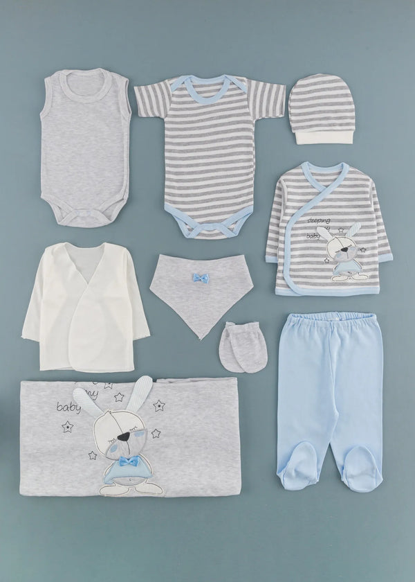 Pack Complet 10 pièces Coffret naissance 0-3 Mois