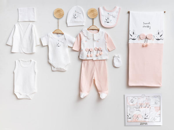 Pack Complet 10 pièces Coffret naissance 0-3 Mois