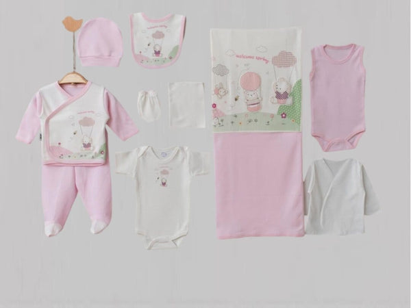 Pack Complet 10 pièces Coffret naissance 0-3 Mois